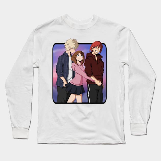 Kirikacchako Long Sleeve T-Shirt by InTheAfterAll